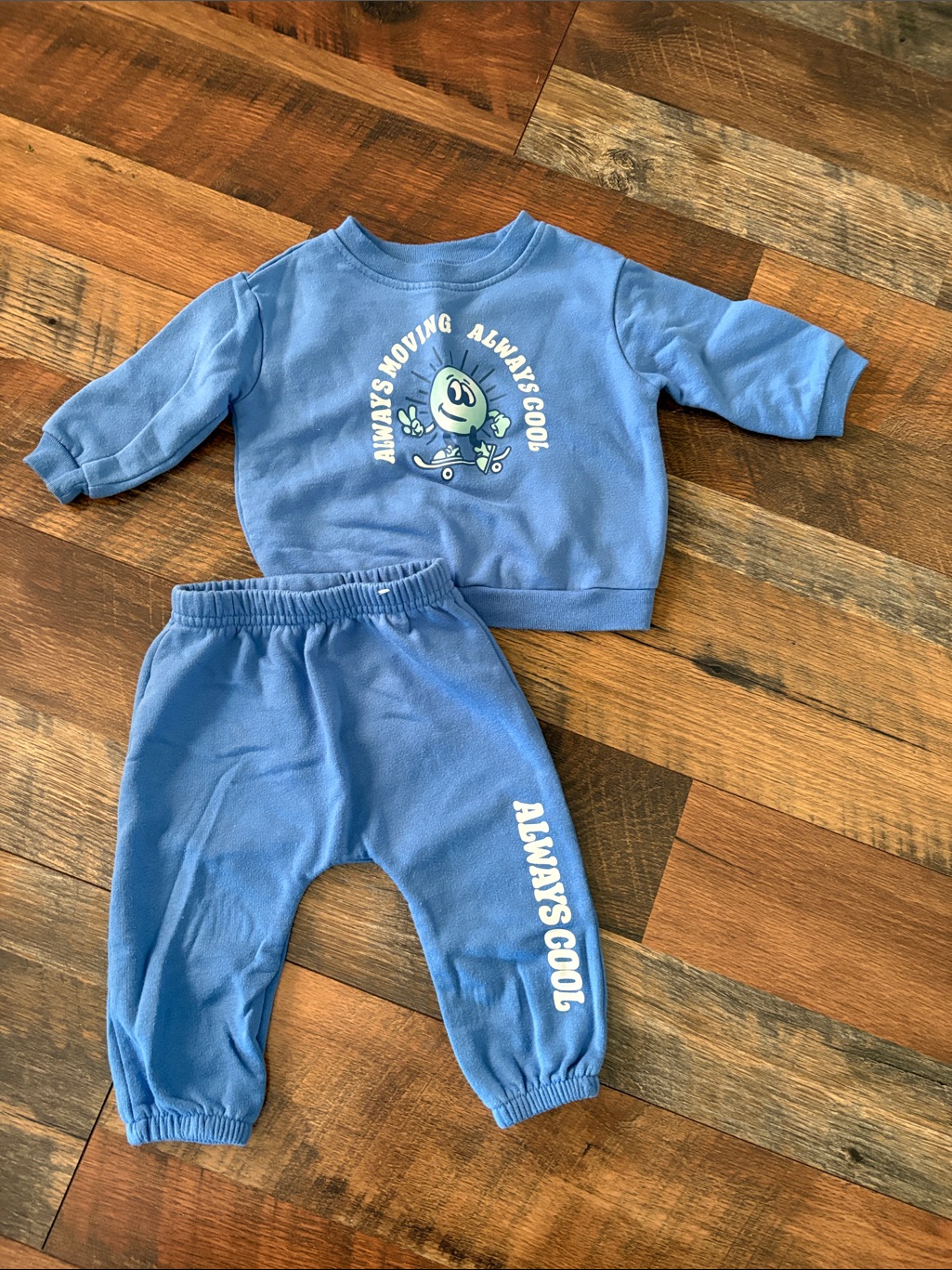 Garanimals Light Blue "Always Cool" Jogger Set